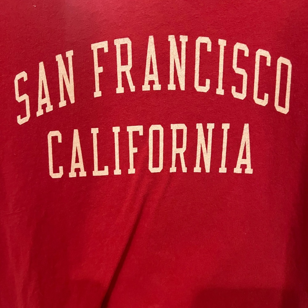 Brandy Melville/john halt red tee